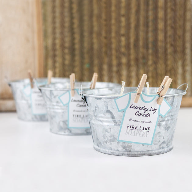 Laundry Day Candle 100 Soy Fire Lake Soapery