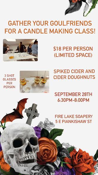 GoulFriends Candle making class