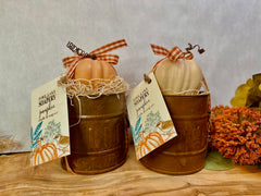 Pumpkin Candle and Soap Set