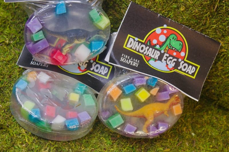 Kids Dinosaur Egg Soap