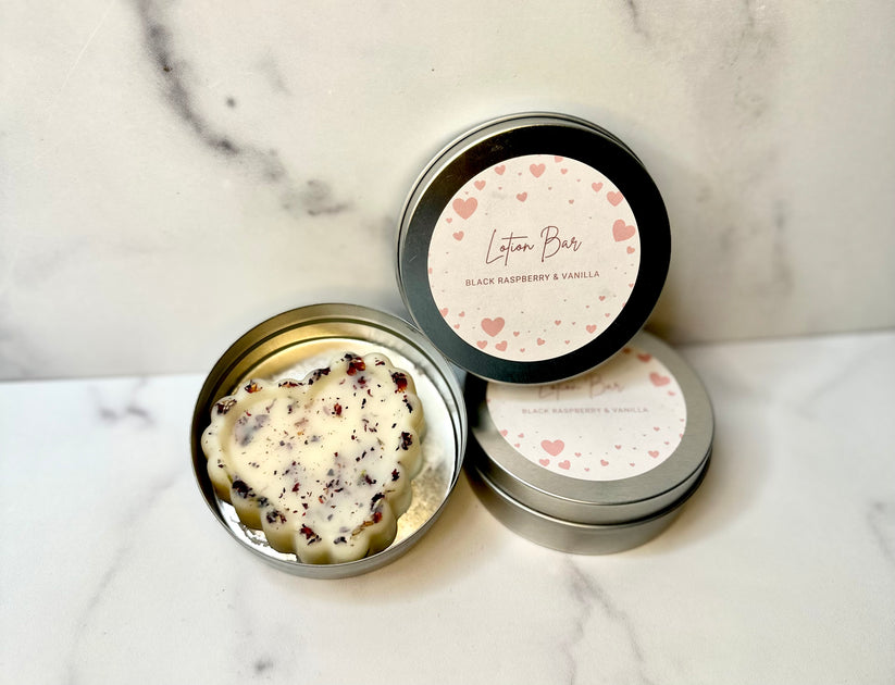 Black Raspberry & Vanilla Lotion Bar | Fire Lake Soapery
