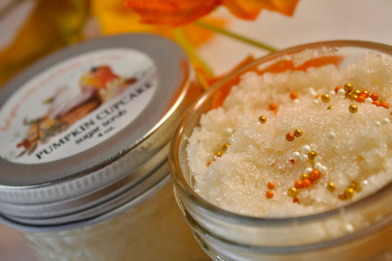 Pumpkin Cupcake Sugar Scrub