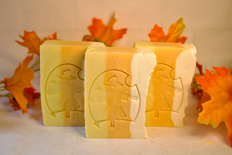 Non Toxic Skin Loving Scarecrow Fall Bar Soap