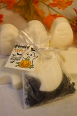 Pumpkin and Ghost Soap in Gift Bag