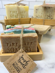 Soap Bundles with Bamboo Soap Dish