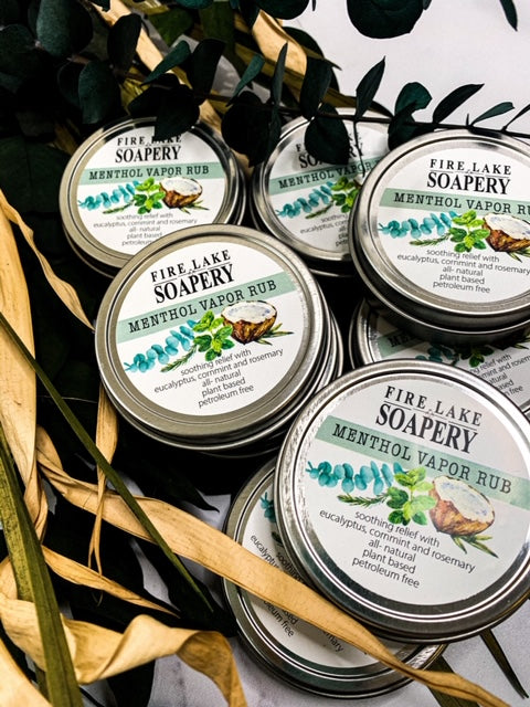 All-Natural Menthol Vapor Rub | Fire Lake Soapery All-Natural Menthol Vapor Rub | Fire Lake Soapery