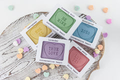 Valentines Conversation Heart Soap Bar