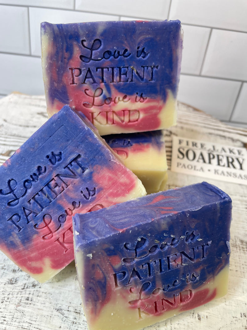 Love Is Patient, Love Is Kind Soap Bar