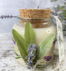 Mother's Day Lavender Candle