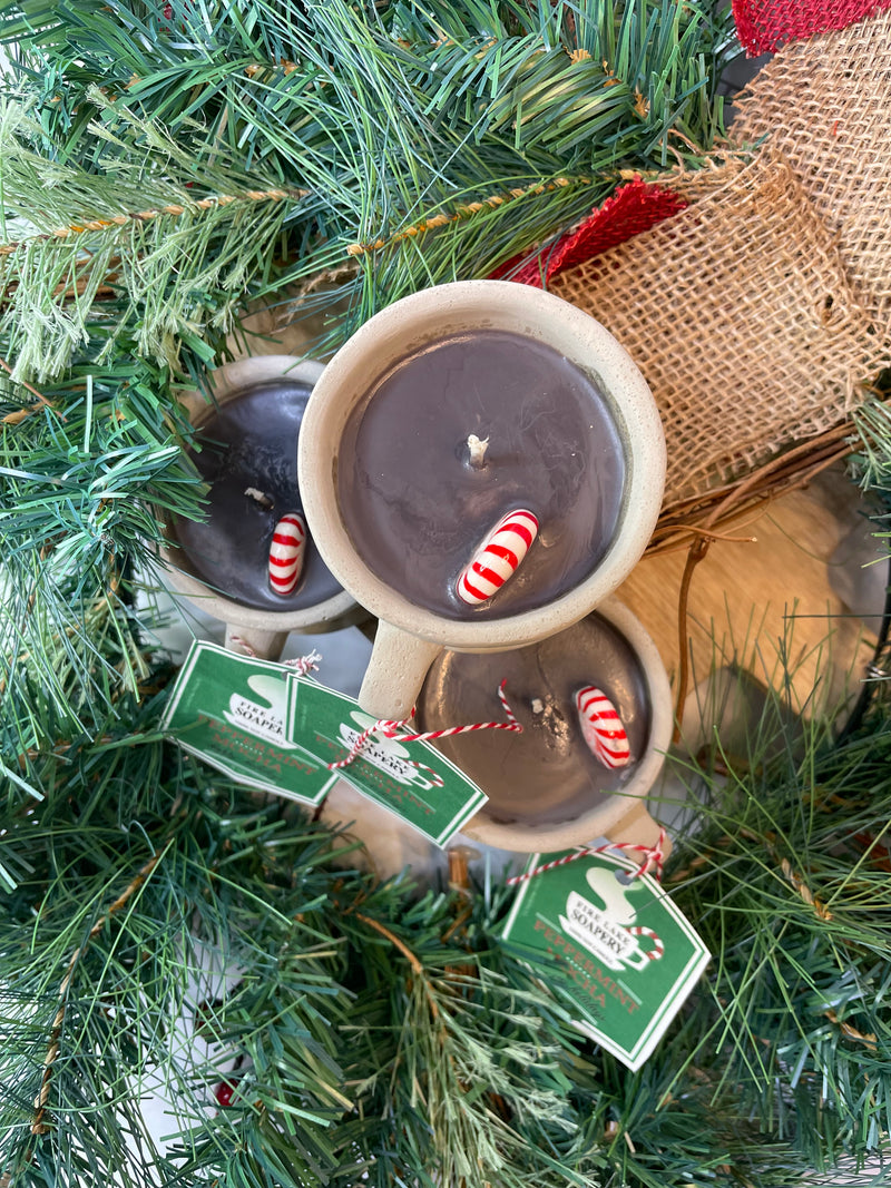 Hot Cocoa Peppermint Mocha Candle