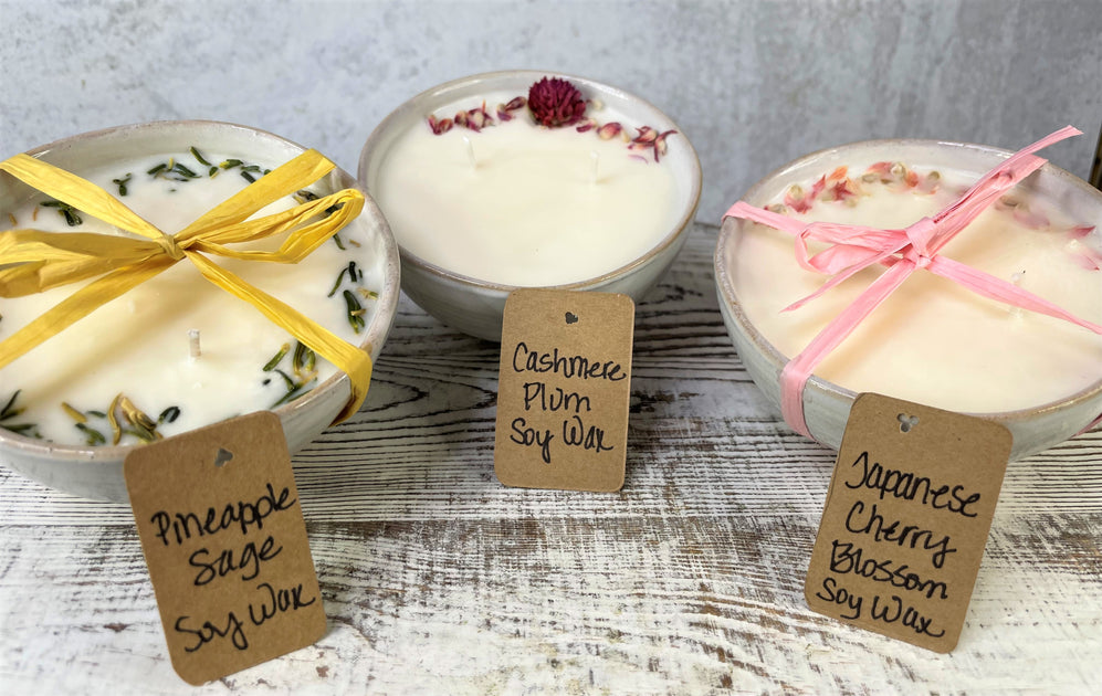 Rice Bowl Candles | Fire Lake Soapery