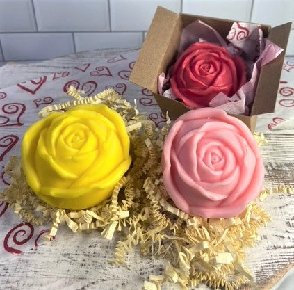Valentine Rose Soaps