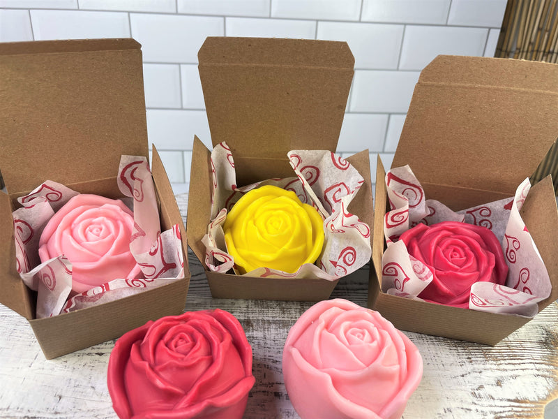 Valentine Rose Soaps