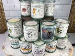 Spanish Glass Candles (dreamy scents available)