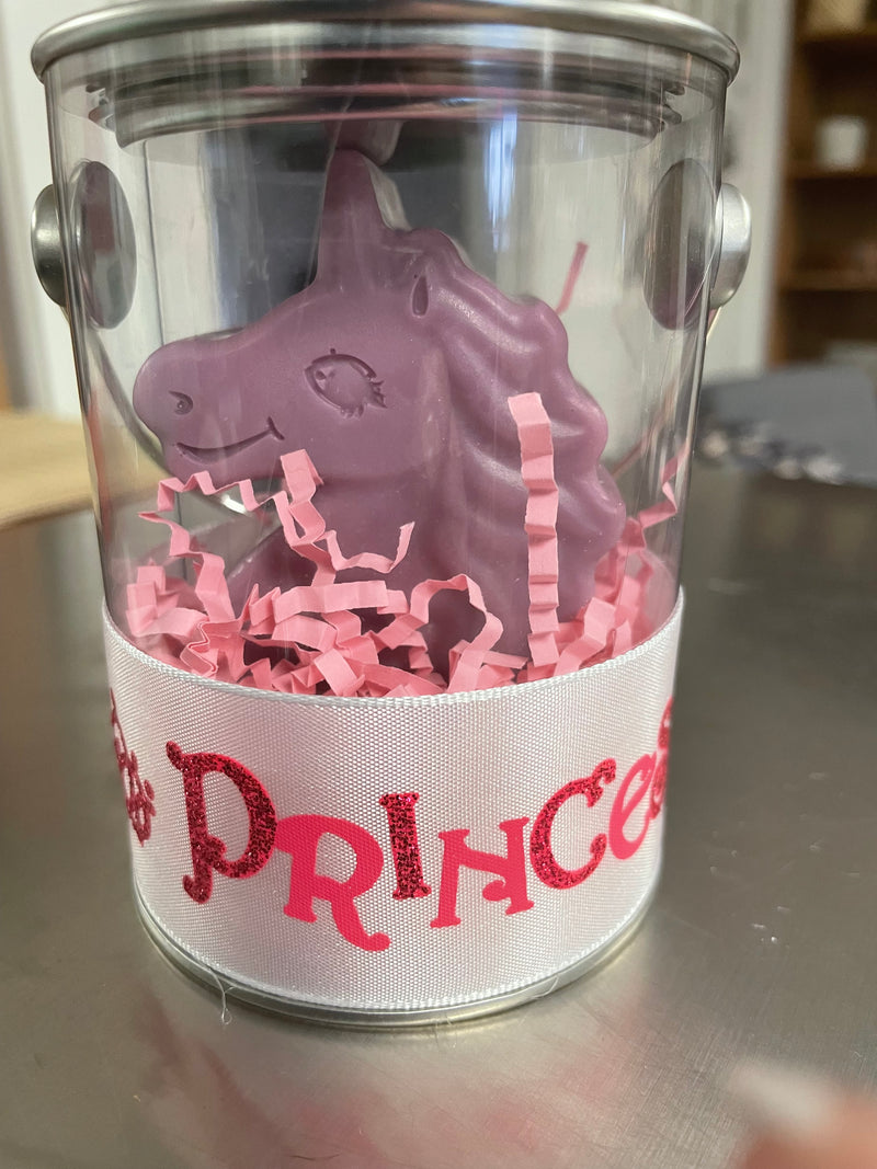 Valentine Princess Unicorn soap